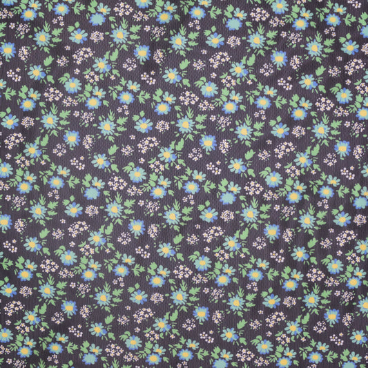 Floral Printed Power Mesh