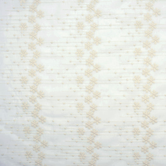 Summer Snow Embroidered Tencel Woven