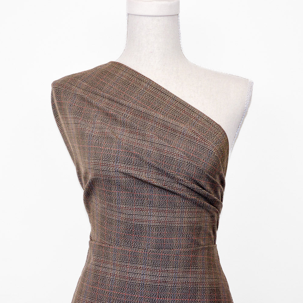 Bakewell Plaid Stretch Woven