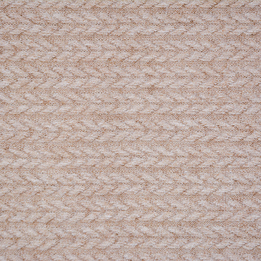 Braid Cable Textured Knit