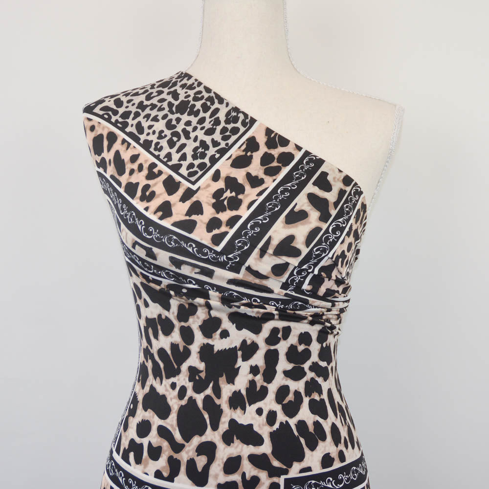 Cheetah Print Jersey Knit