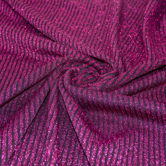 Gemini Glitz Metallic Knit