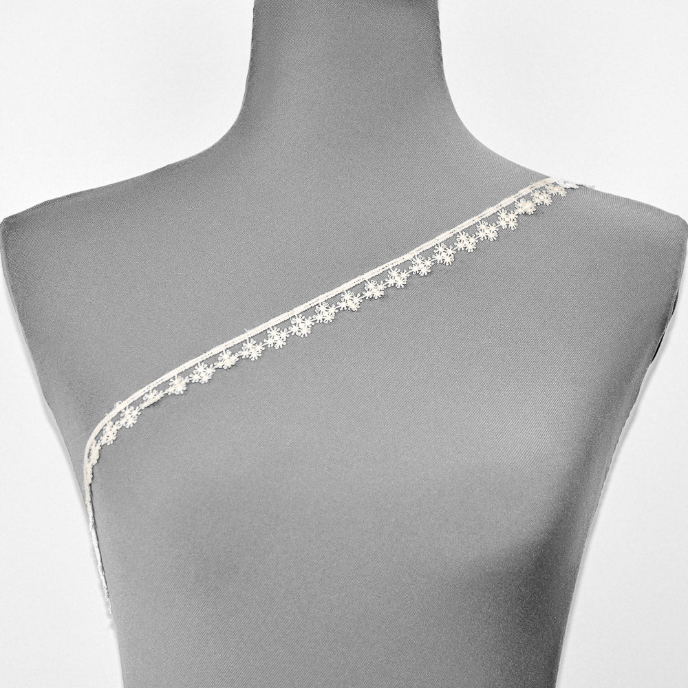 Snow Flower Lace Trim