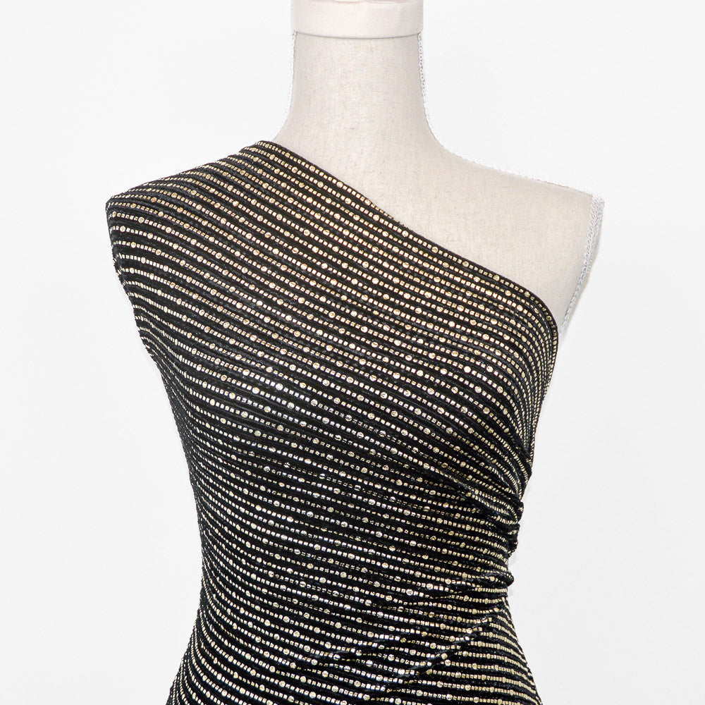 Gold Fever Pleat Knit