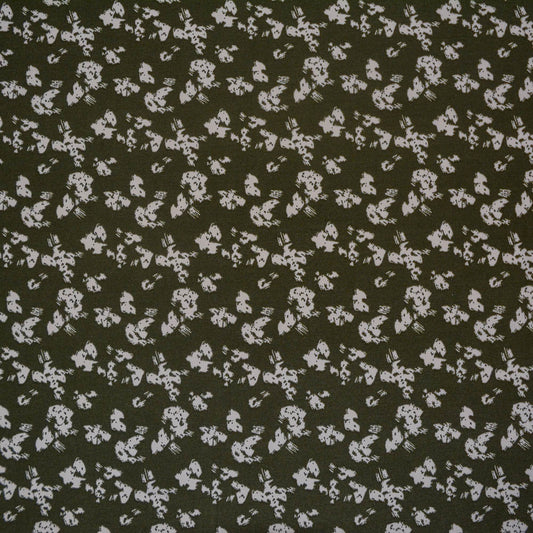 Growl Print Polyester Jersey Knit