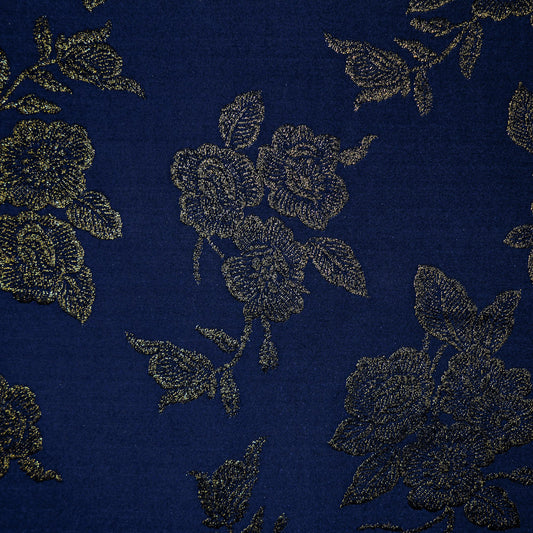 Regal Floral Foil Print Knit