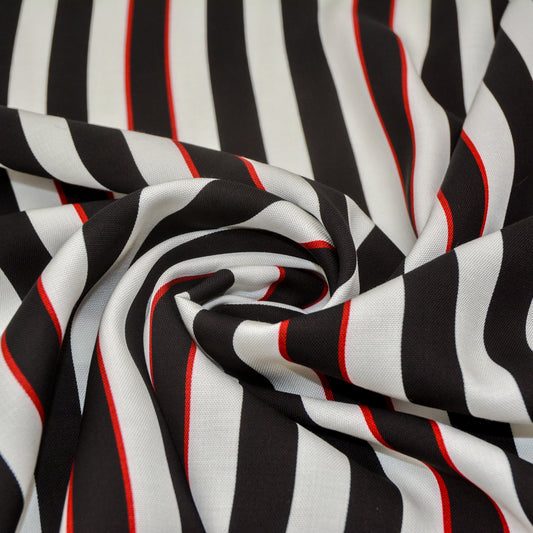 Bandz PiquΓ© Stripe Woven