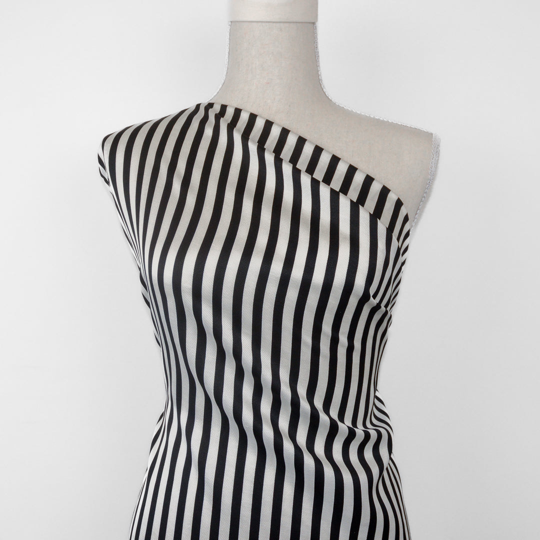 Boppa Piqué Stripe Woven