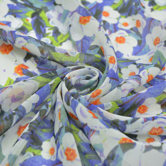 Whisper Printed Polyester Chiffon