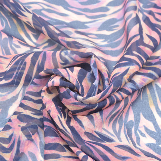 Wild Polyester Chiffon