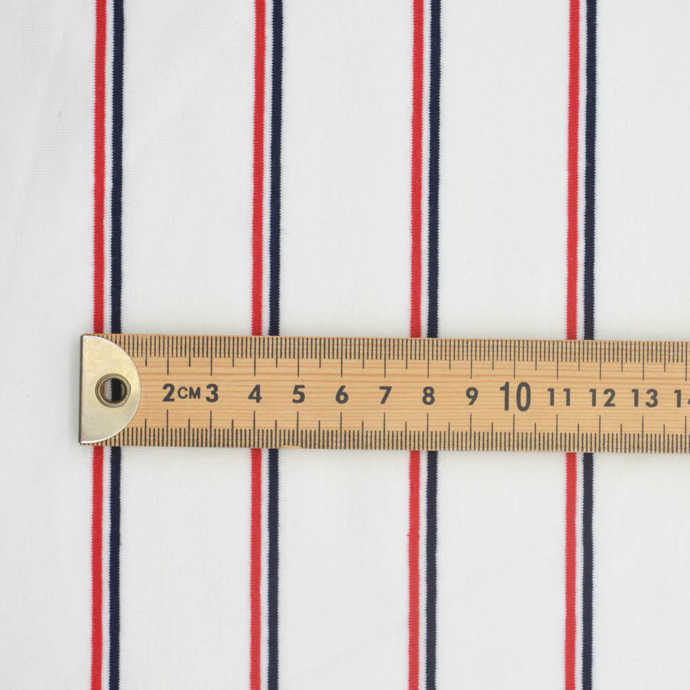 Apollo Stripe Cotton Jersey Knit