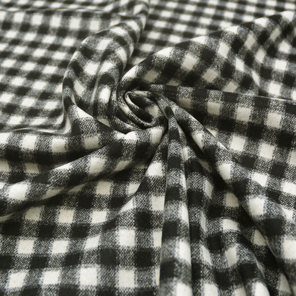 Gina Gingham Wool Blend
