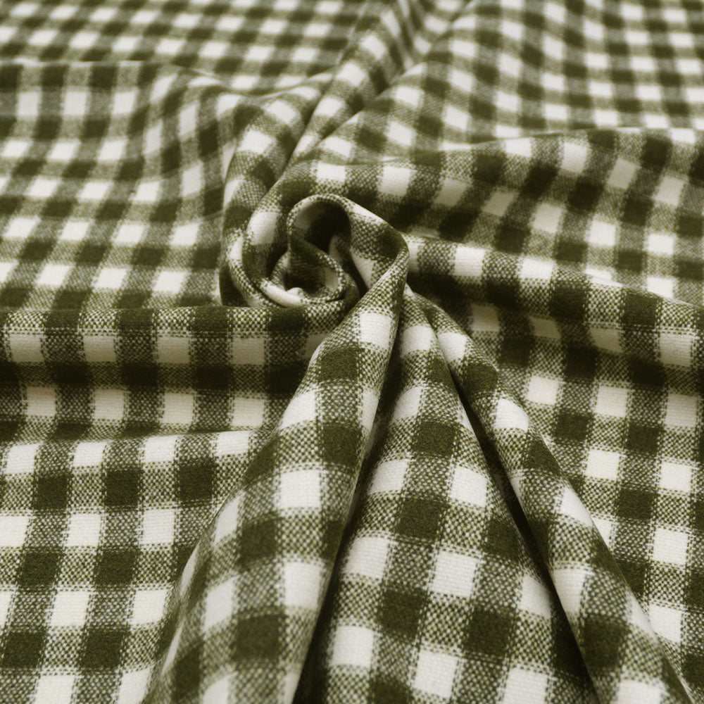 Gina Gingham Wool Blend