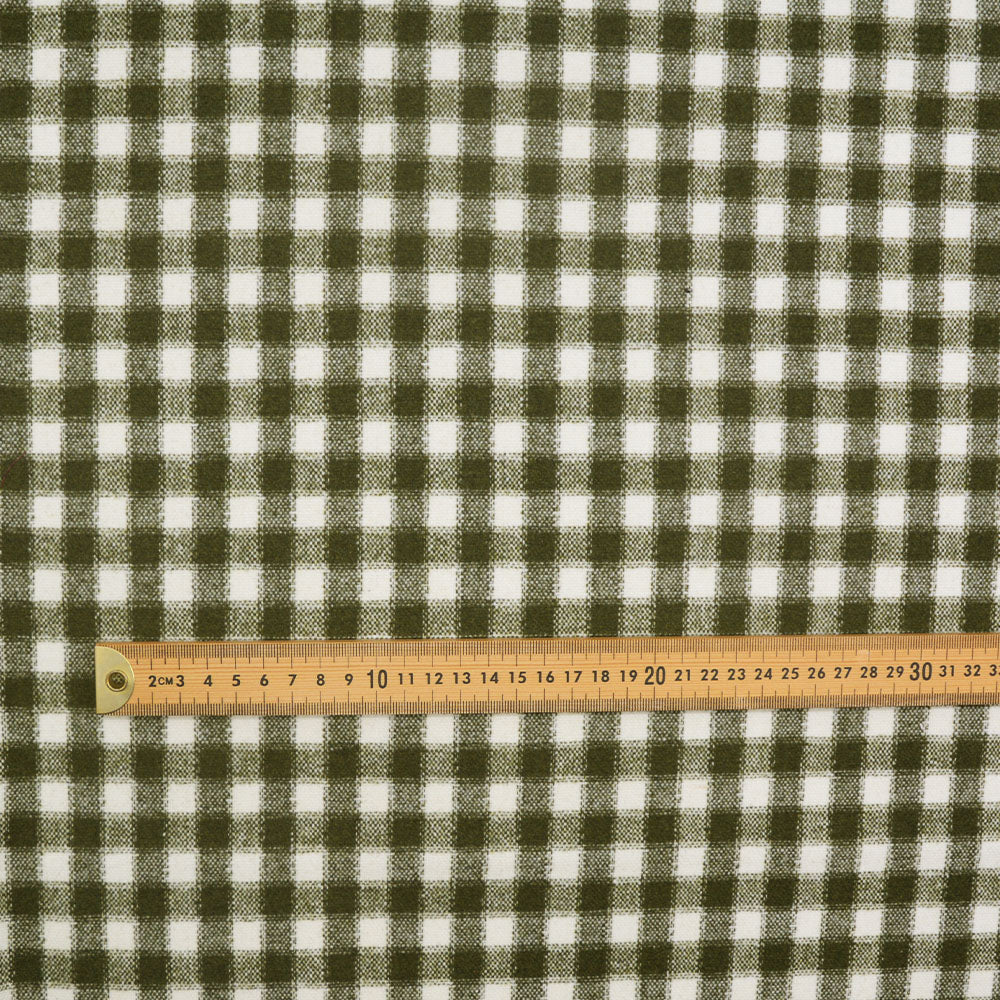 Gina Gingham Wool Blend