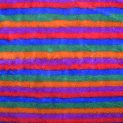 Circus Stripe Faux Fur