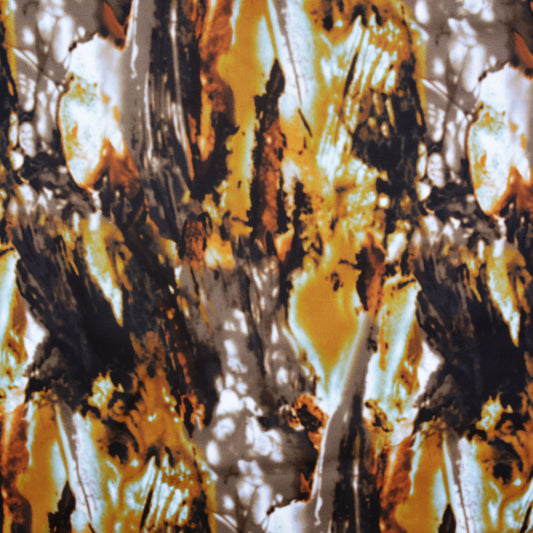 Abstract Camo Cotton Woven
