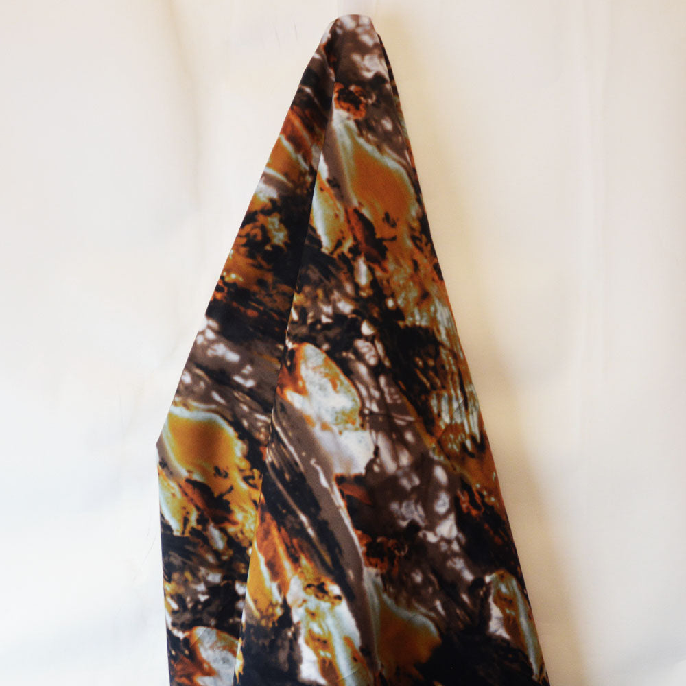 Abstract Camo Cotton Woven