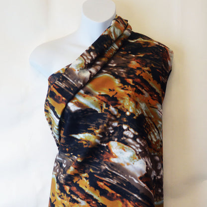 Abstract Camo Cotton Woven