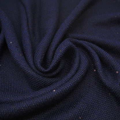 Sequin Wool Blend Woven