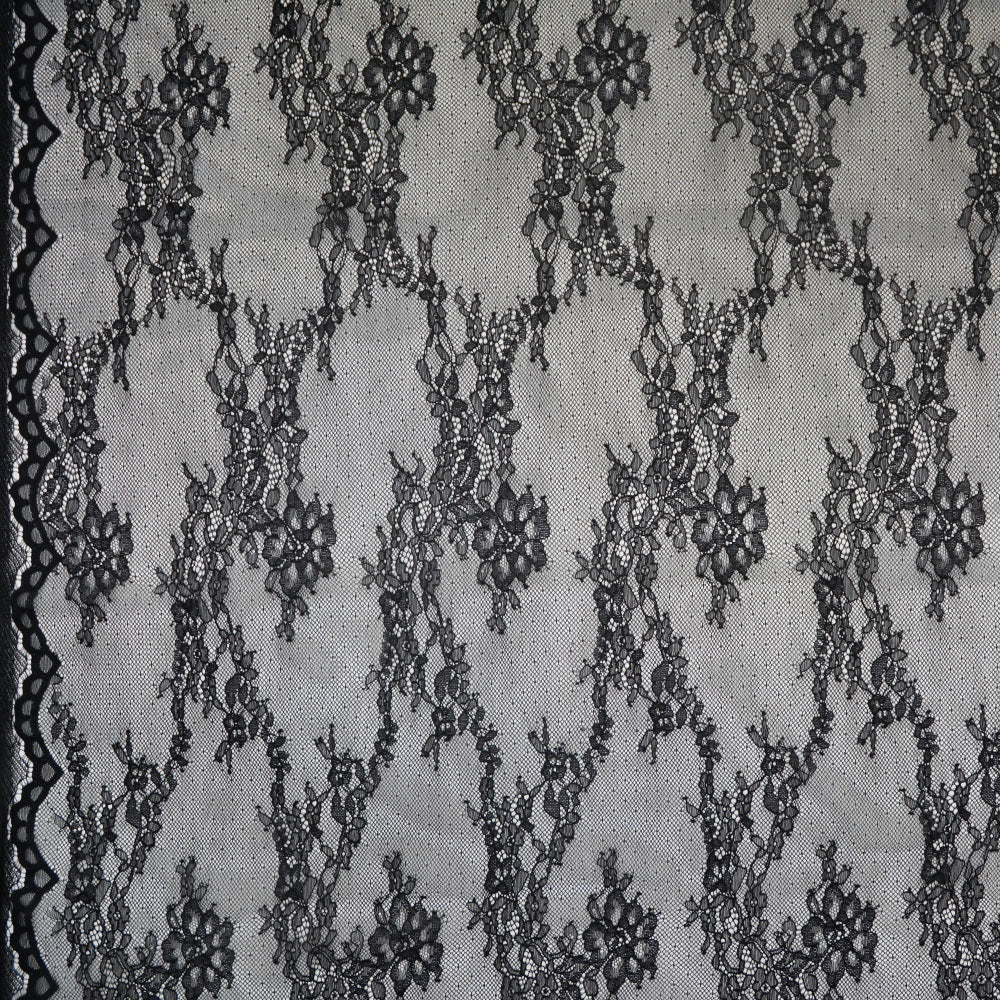 Scallop Edge Floral Lace
