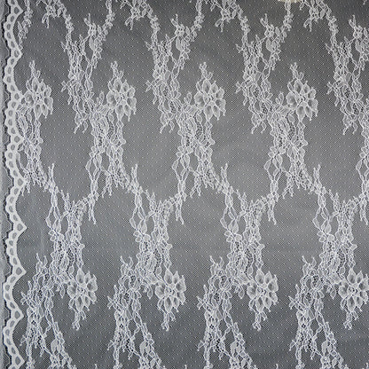 Scallop Edge Floral Lace