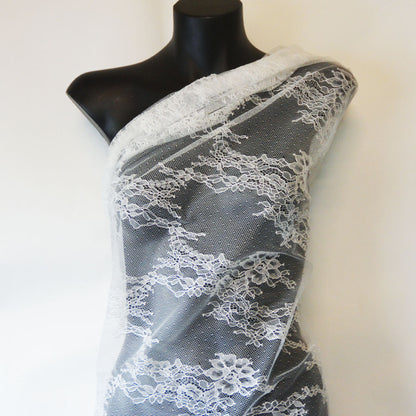 Scallop Edge Floral Lace