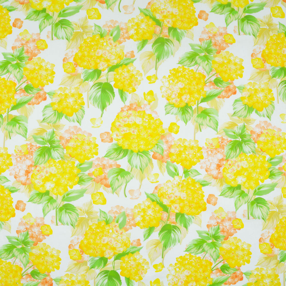 Hydrangea Printed Cotton Woven