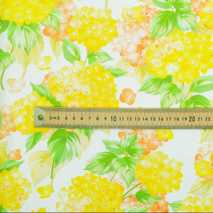 Hydrangea Printed Cotton Woven