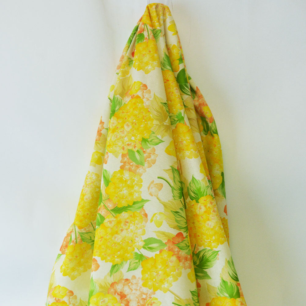 Hydrangea Printed Cotton Woven