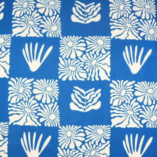 Blue Reef Printed Cotton Woven
