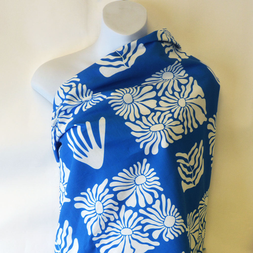 Blue Reef Printed Cotton Woven