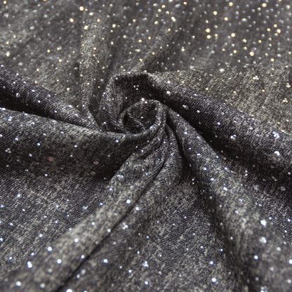 Diamante Grey Denim