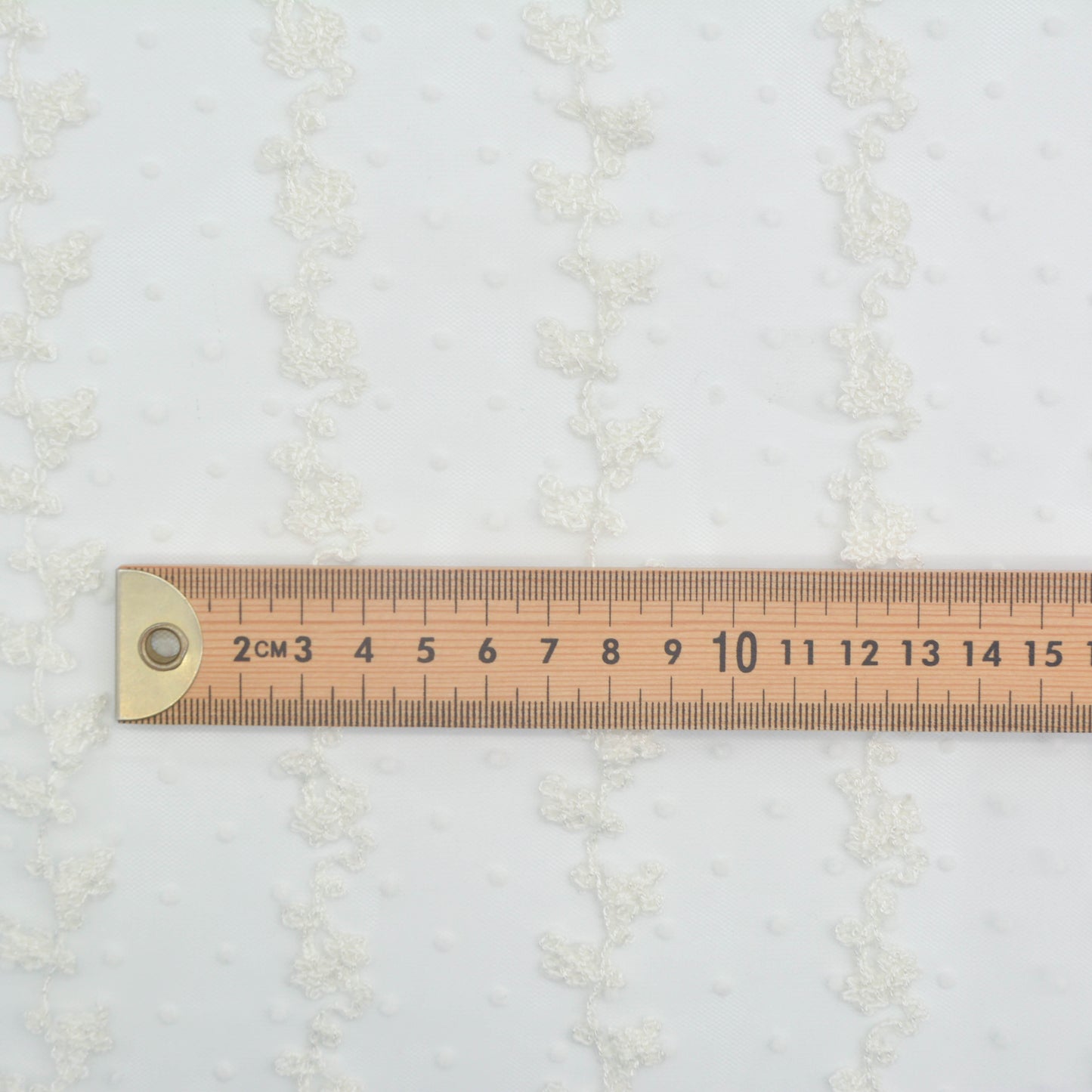 Grapevine Spot Embroidered Tulle