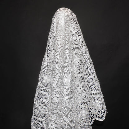 Hex Lurex Polyester Lace