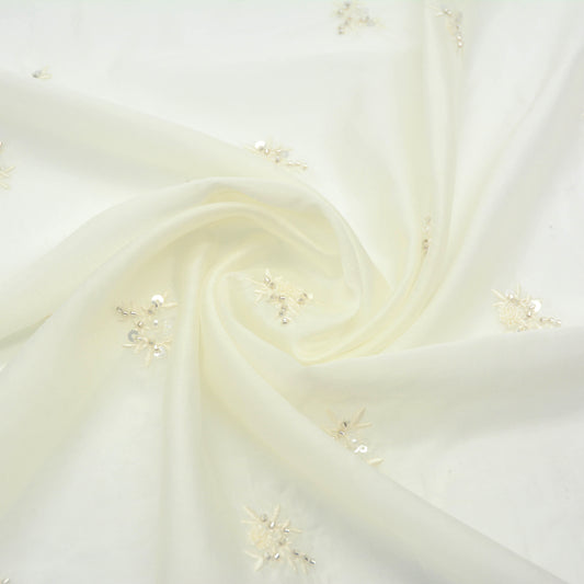 Twinkle Sequin Embroidered Tencel Woven