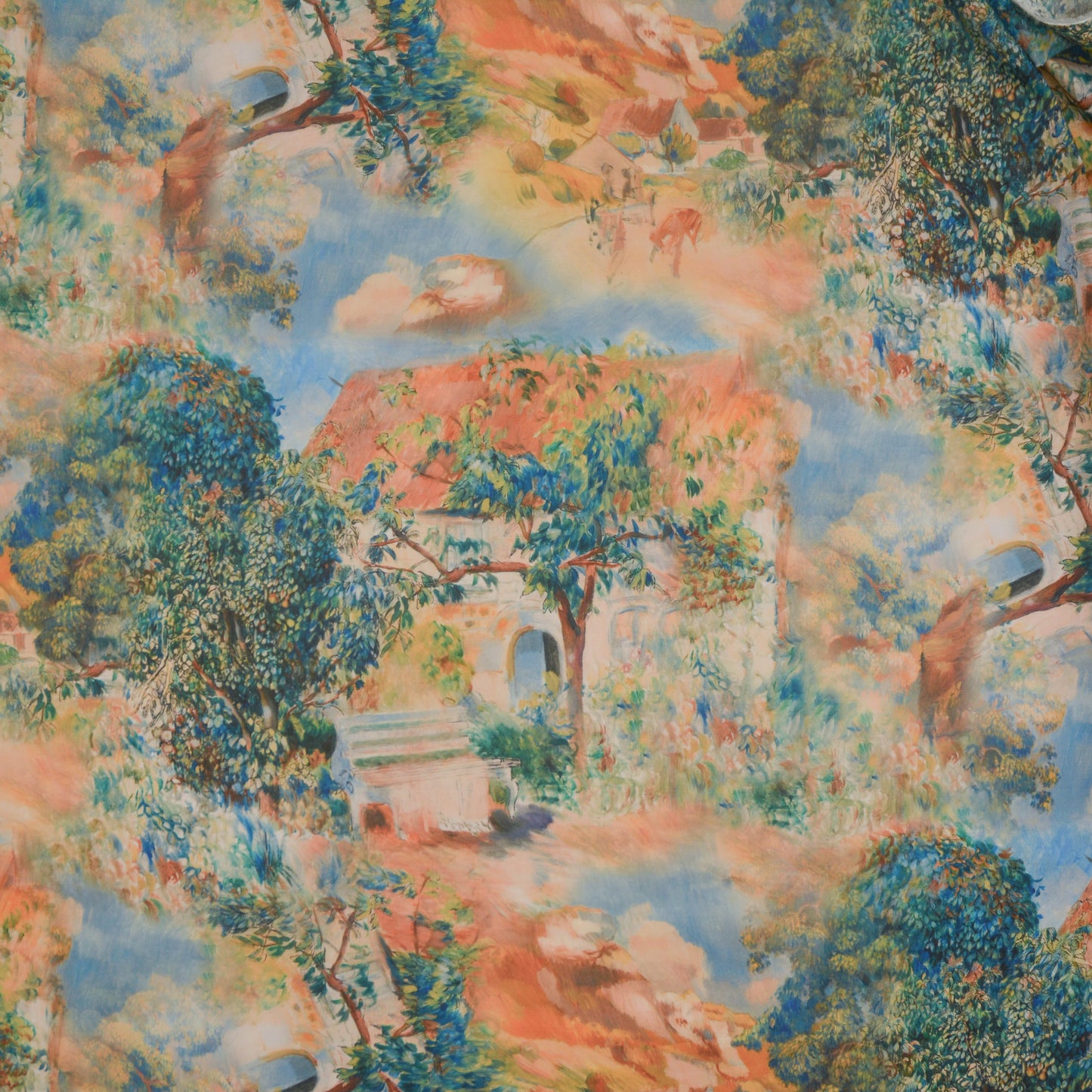 Country Printed Cotton Woven