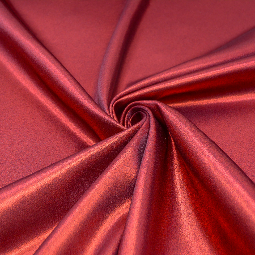 Shimmer Foil Print Polyester