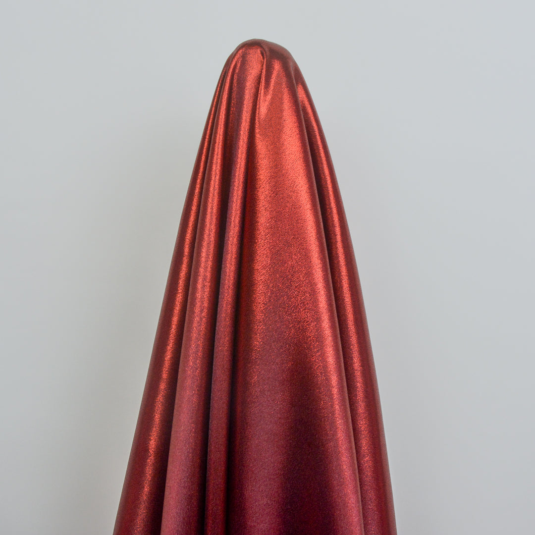 Shimmer Foil Print Polyester