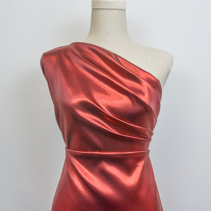 Shimmer Foil Print Polyester