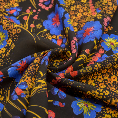 Moon Bloom Tencel Linen Printed Woven