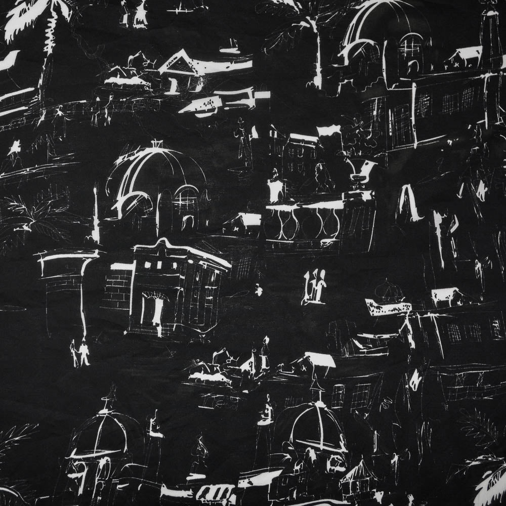 Shadow Print Cotton Woven