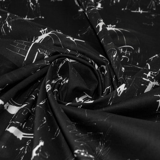 Shadow Print Cotton Woven