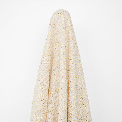 Ice Cream Sequin Boucle Woven