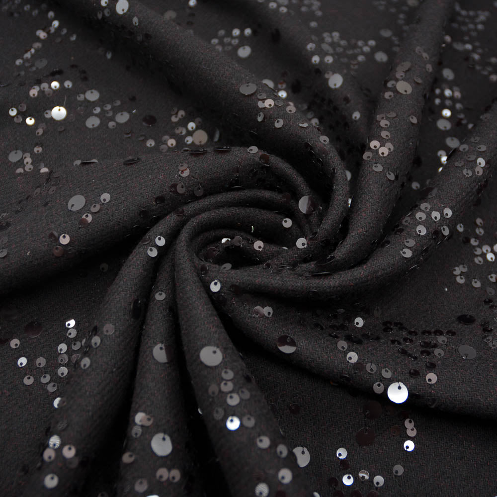 Bebe Sequin Woven Coating