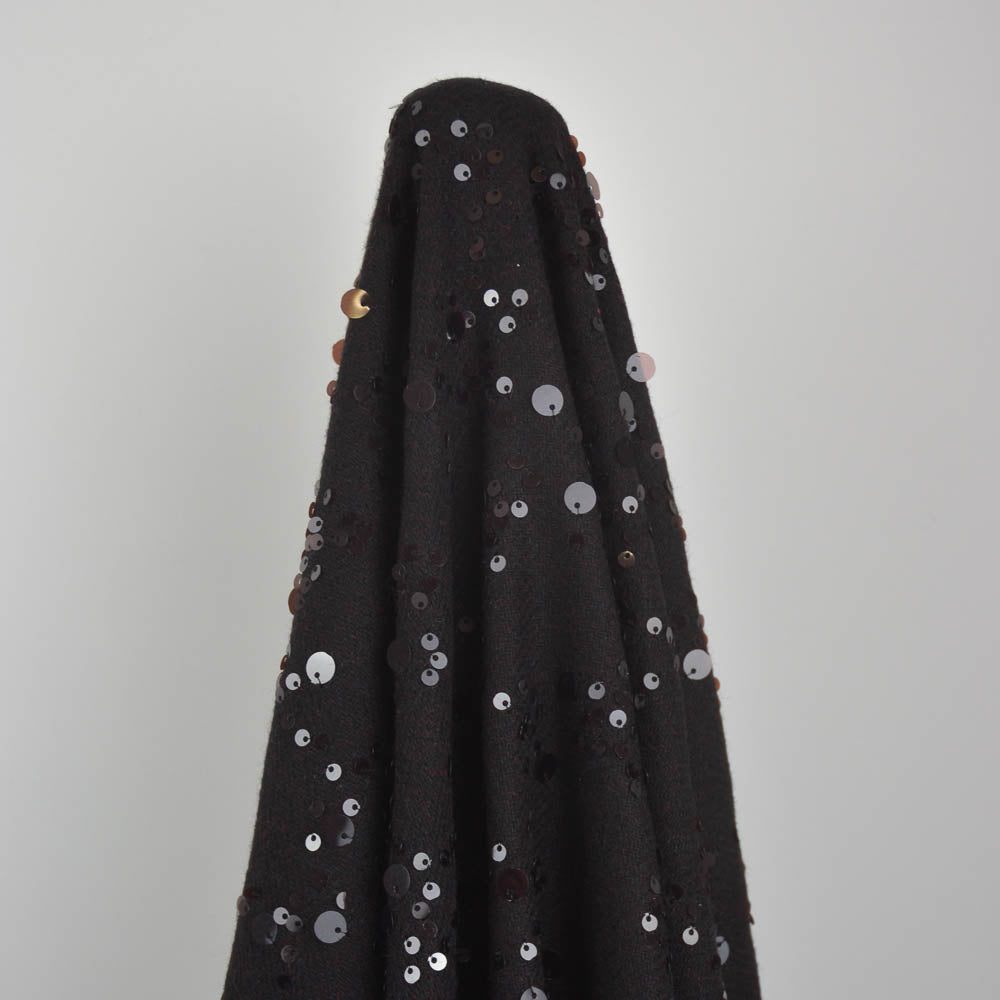 Bebe Sequin Woven Coating