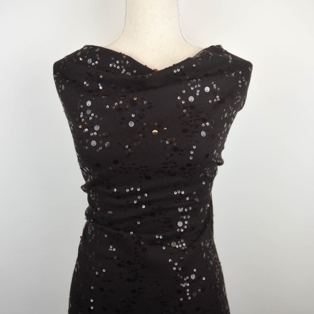 Bebe Sequin Woven Coating