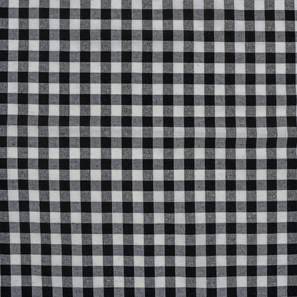 Large Gingham Woven Cotton
