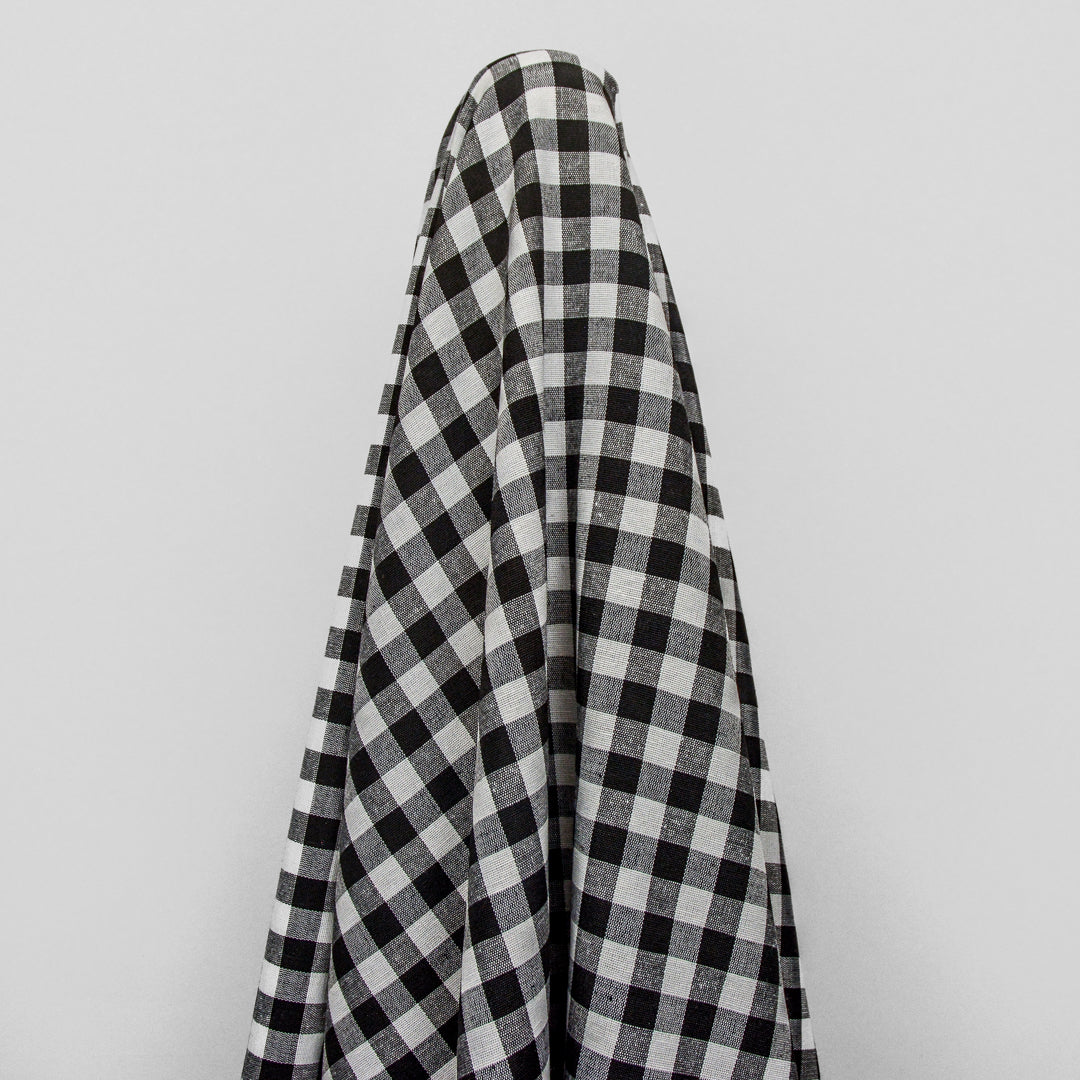 Large Gingham Woven Cotton