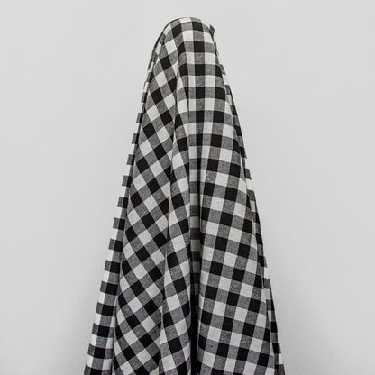 Large Gingham Woven Cotton