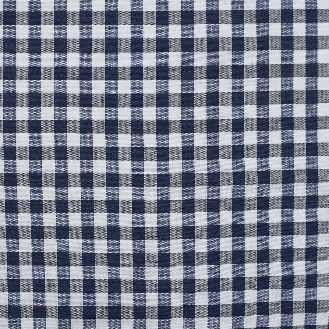 Large Gingham Woven Cotton